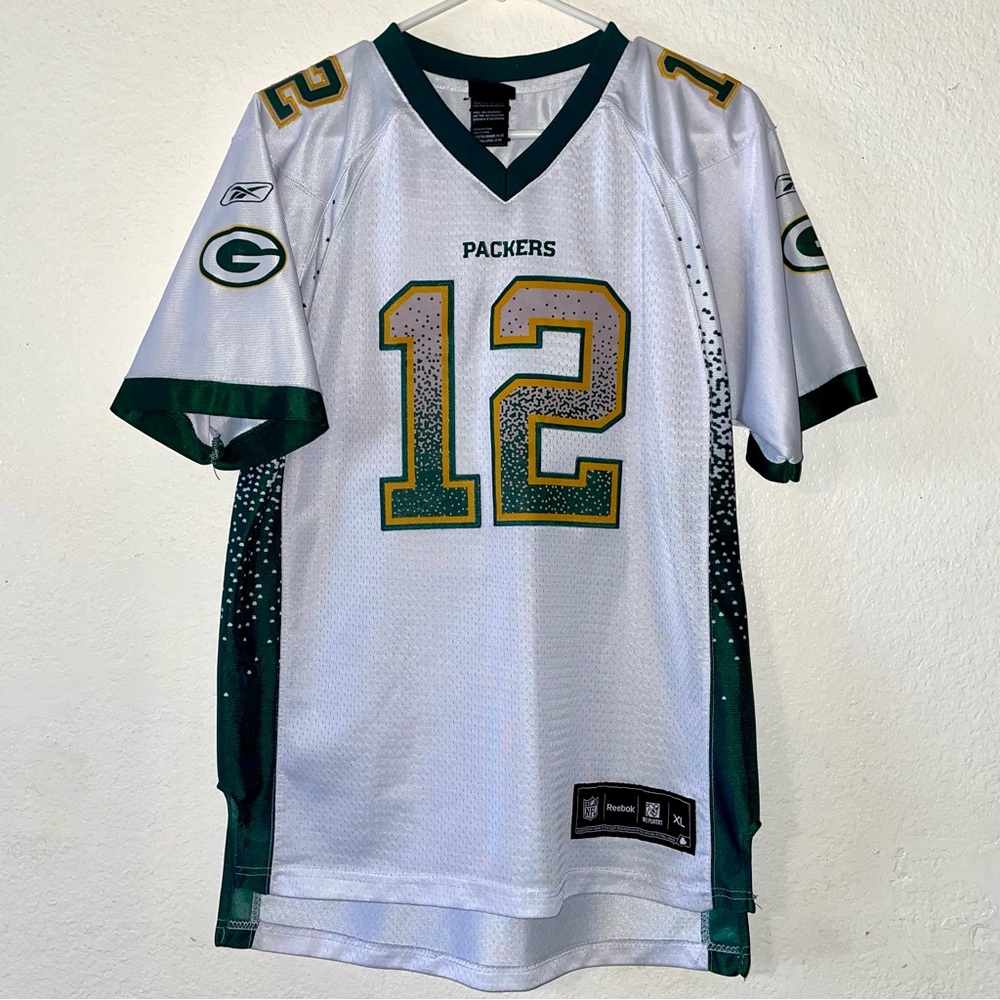 Reebok Nfl Green Bay Packers Rodgers Jersey (XL) - Picture 4 of 4